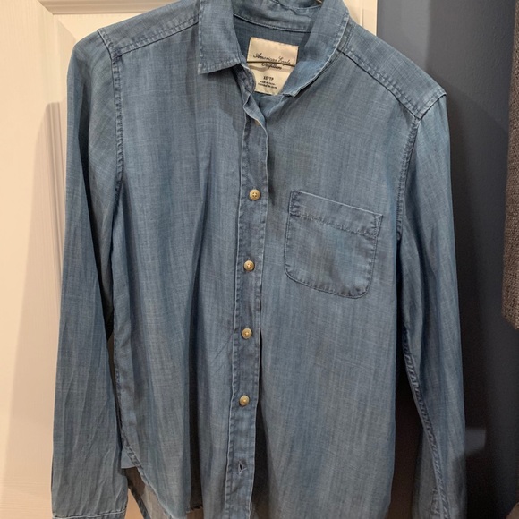 Denim button up - Picture 2 of 2